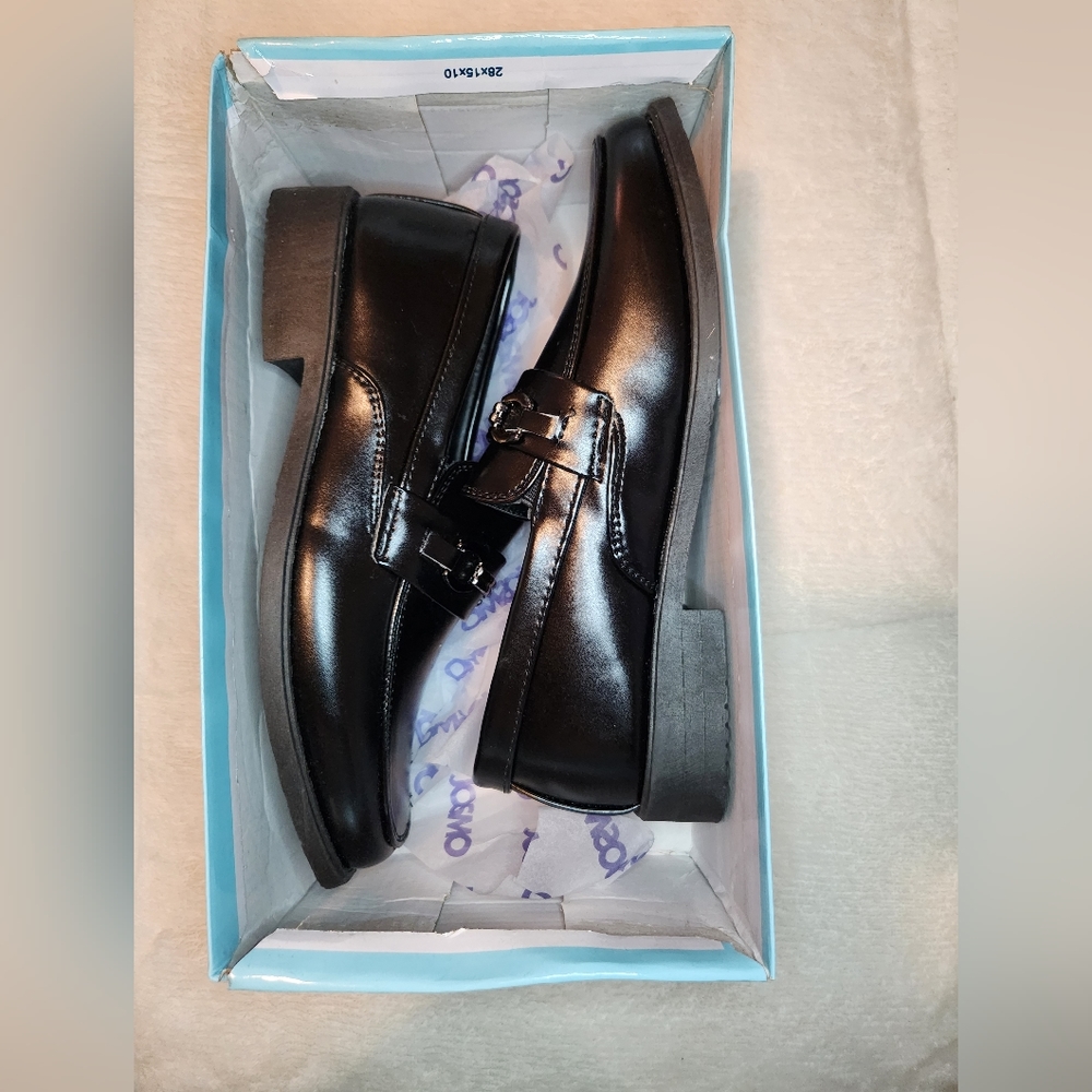 Boys slip on dress shoes
